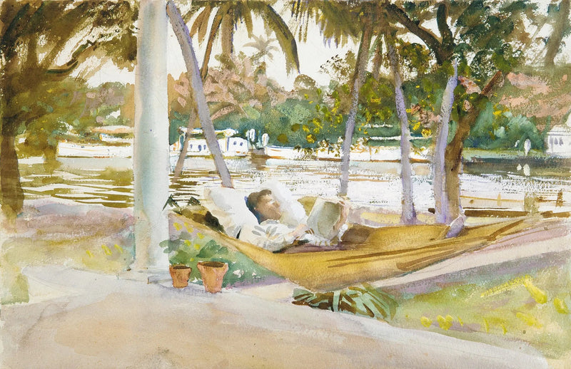 Figura in un'amaca, Florida - John Singer Sargent