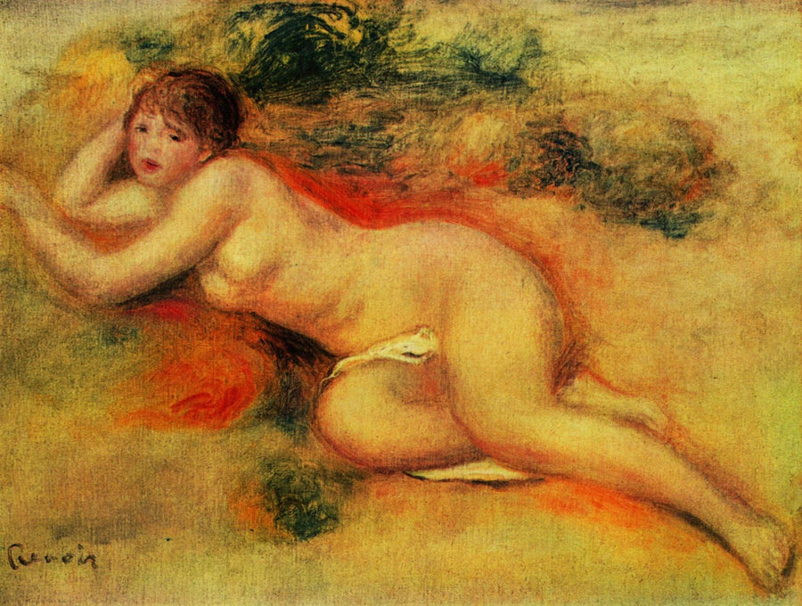 Figura nuda di una ragazza - Pierre-Auguste Renoir