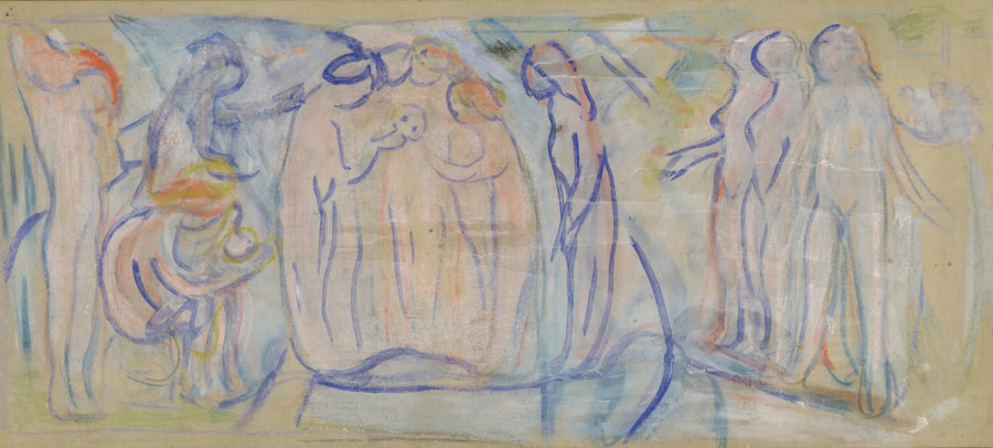 Figure nude - Edvard Munch