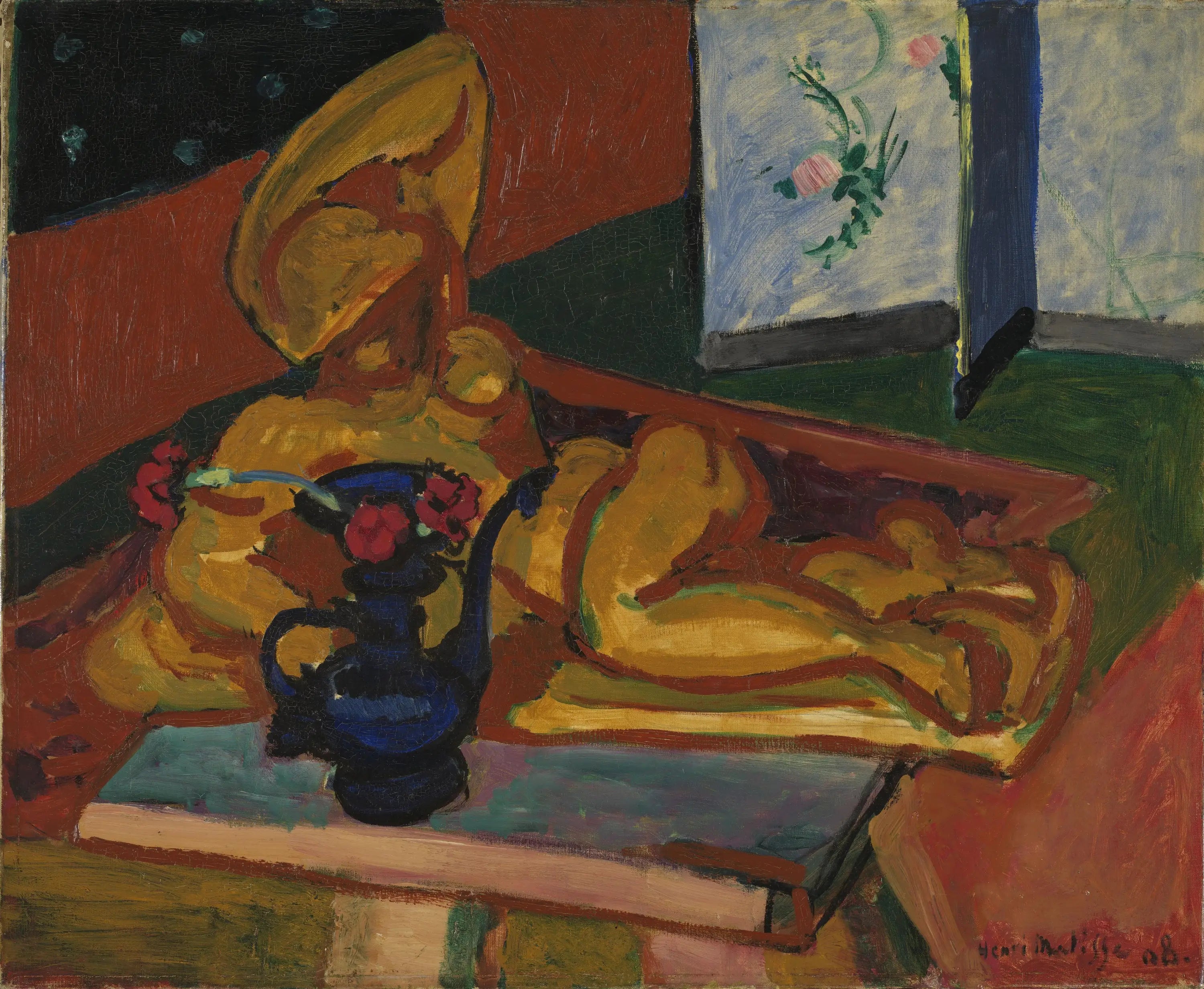 Reproduction du tableau « Figurine en bronze - Henri Matisse » par Alpha Reproduction en peinture à l’huile