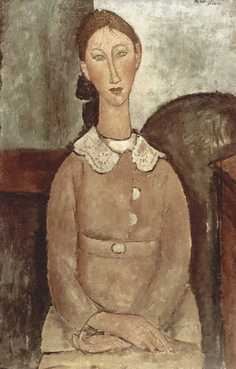 Rete in abito giallo - Amedeo Modigliani