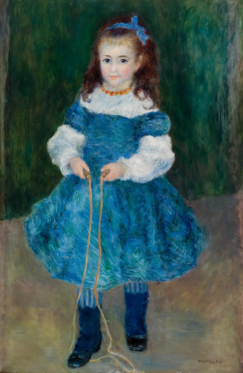 Ragazza con la corda da saltare (Ritratto di Delphine Legrand) - Pierre-Auguste Renoir