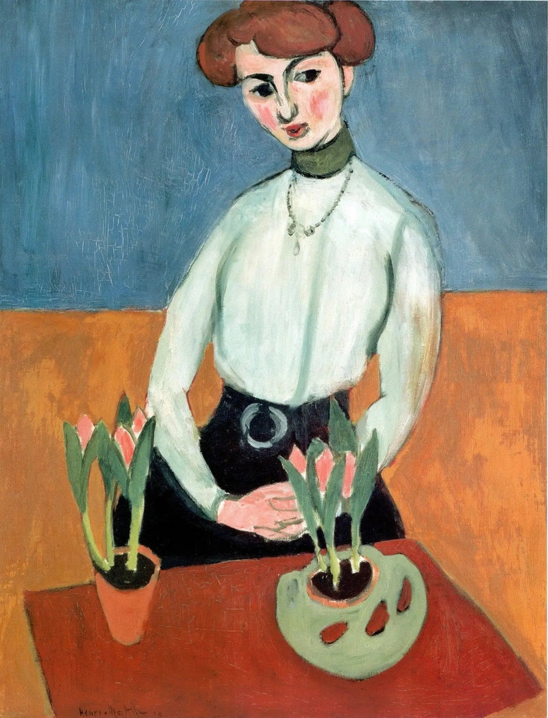 Ragazza con tulipani - Henri Matisse