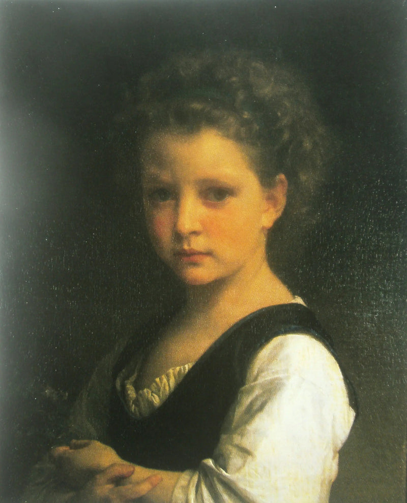Ragazza con le violette - Bouguereau