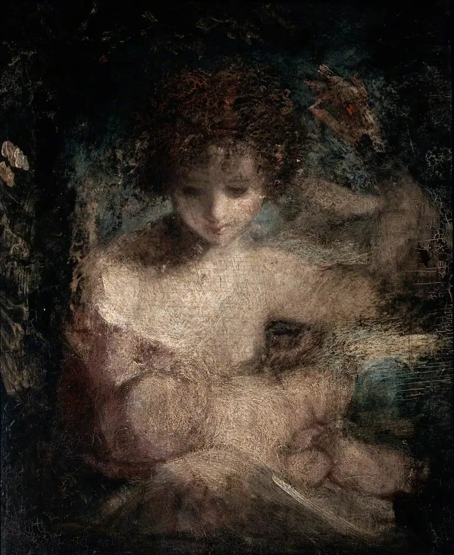 Ragazza con un bambino - Joshua Reynolds