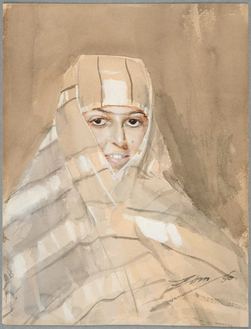 Ragazza beduina - Anders Zorn