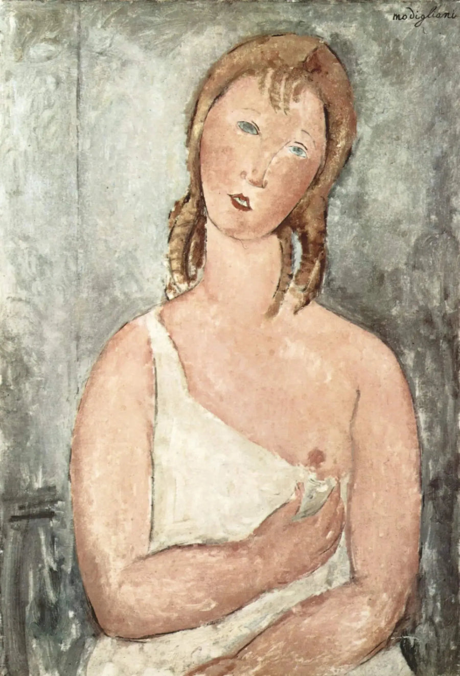 Ragazza nella camicia - Amedeo Modigliani