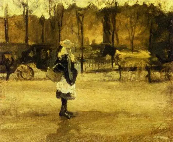 Ragazza nella strada - Vincent van Gogh