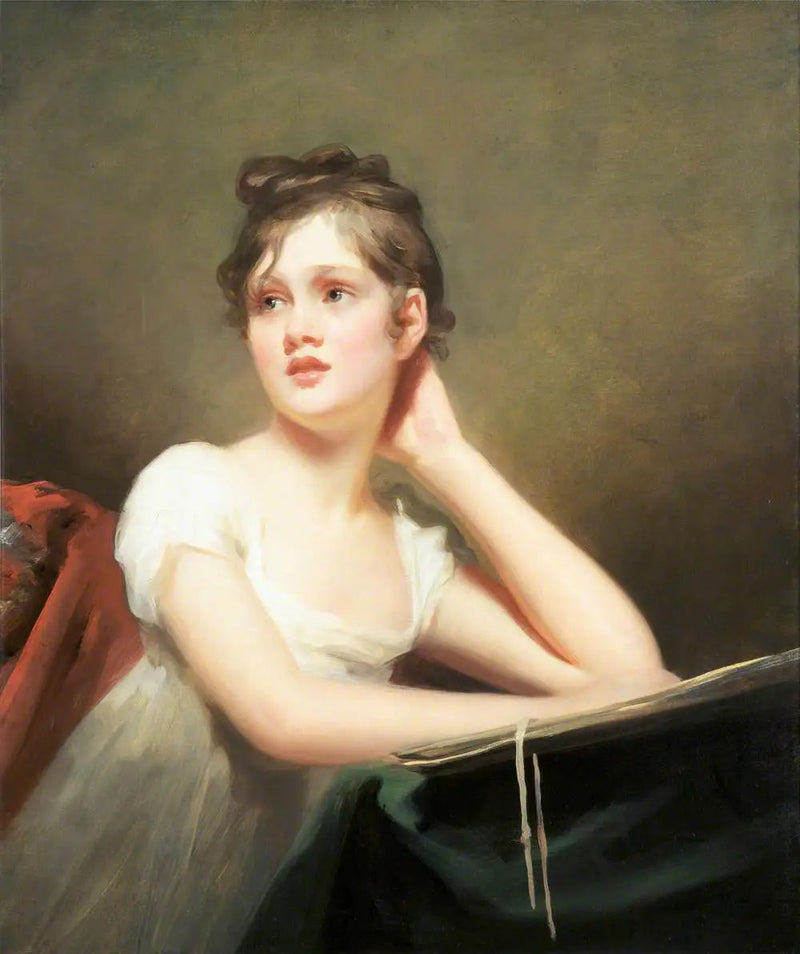 Ragazza che disegna - Henry Raeburn
