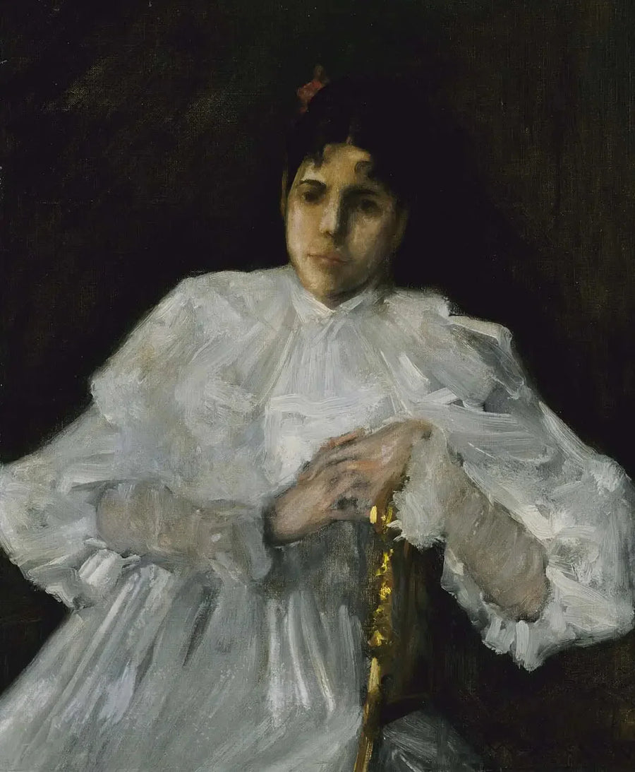 Ragazza in bianco - William Merritt Chase