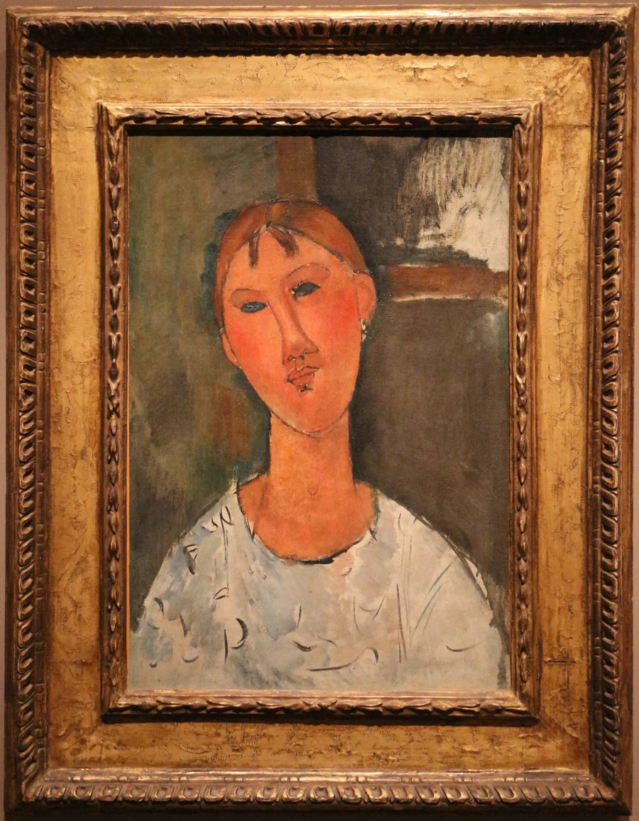 Ragazza in camicia bianca - Amedeo Modigliani