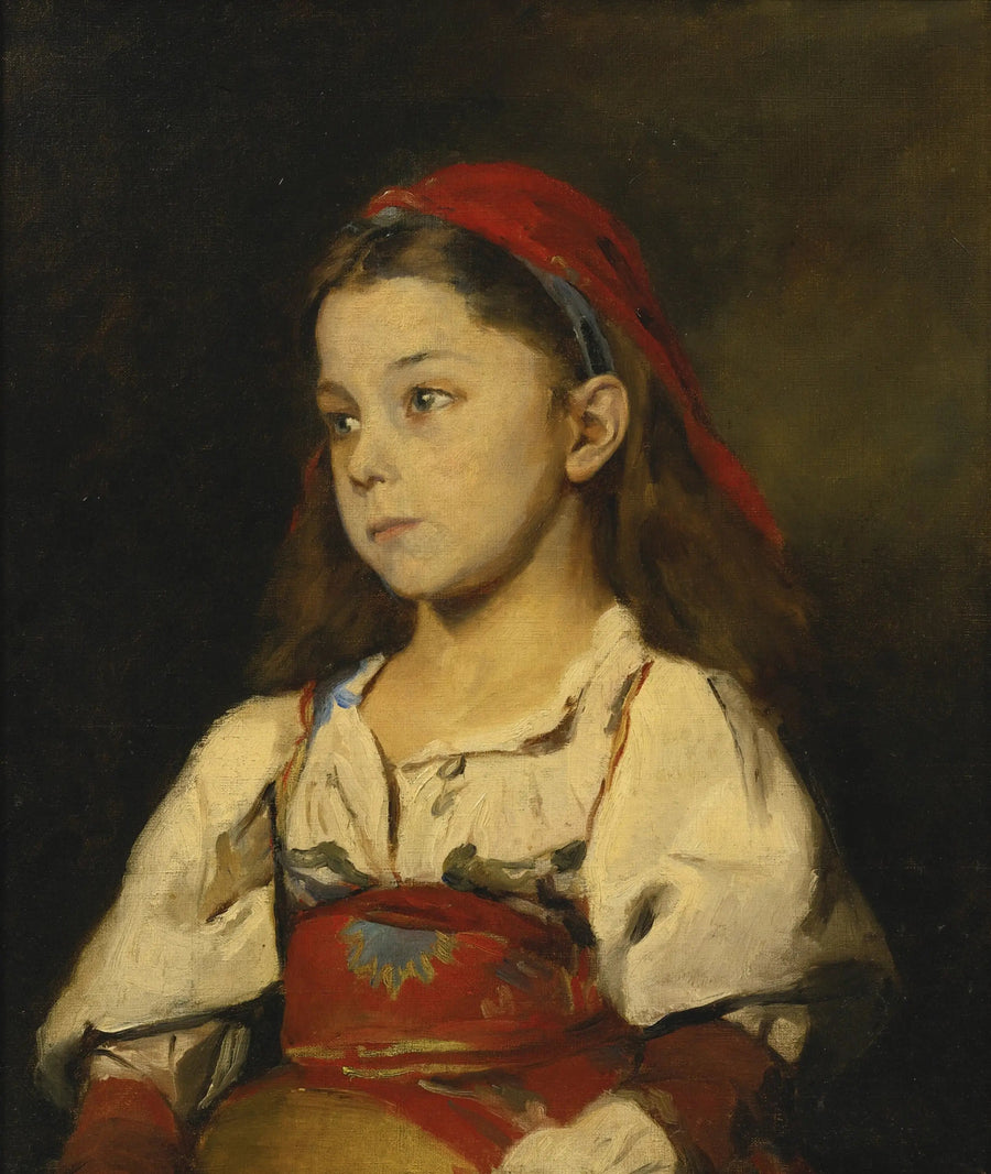 Ragazza in costume di Ciociaro - William Merritt Chase
