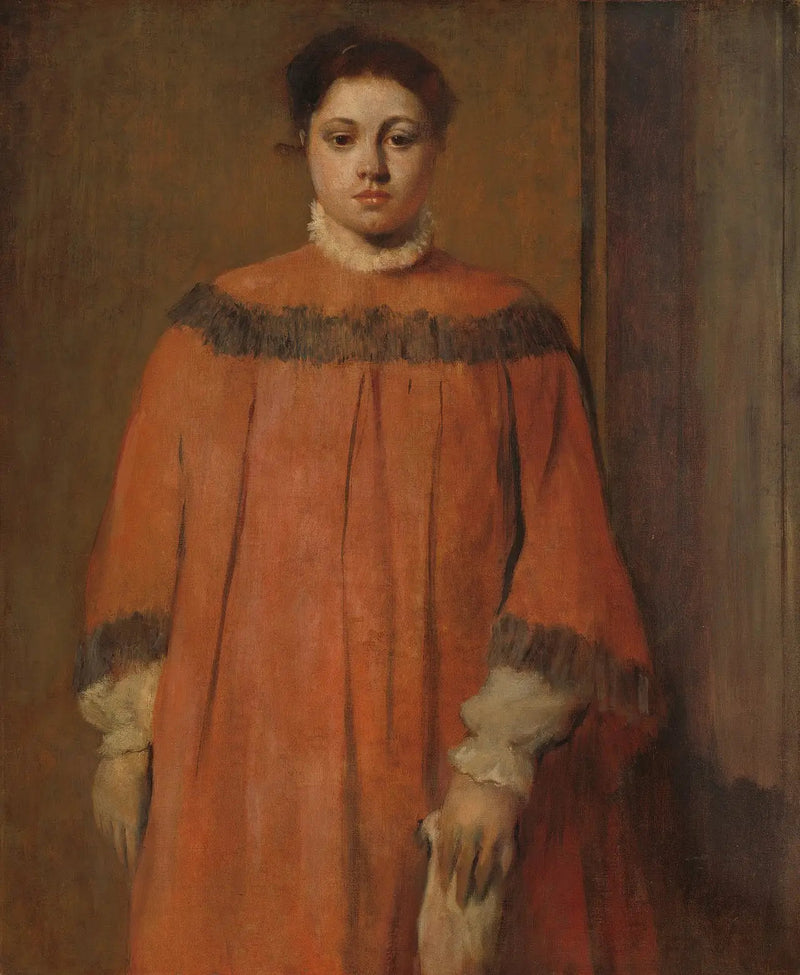 Ragazza in rosso - Edgar Degas