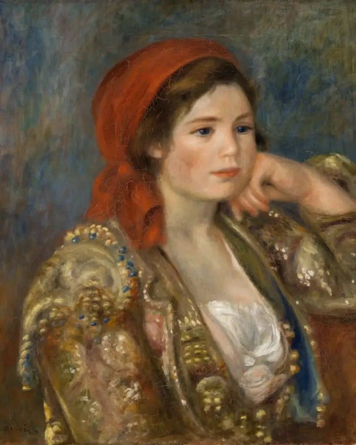 Ragazza con giacca spagnola - Pierre-Auguste Renoir