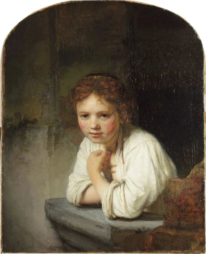 Ragazza alla finestra - Rembrandt