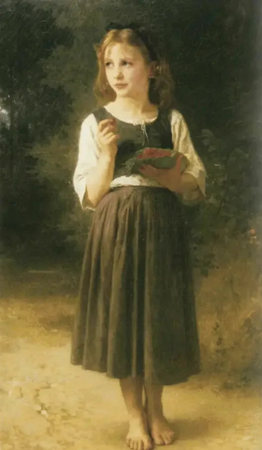 Ragazza lampone - Bouguereau