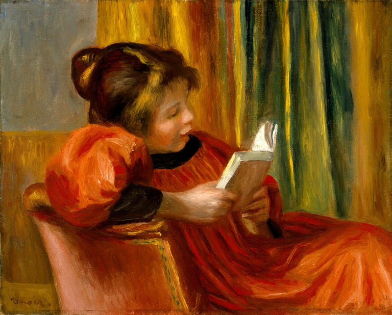 Ragazza che legge - Pierre-Auguste Renoir