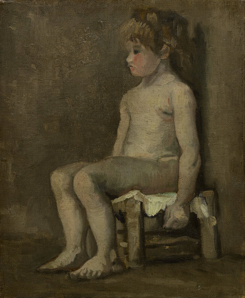 Ragazza nuda, seduta - Vincent van Gogh