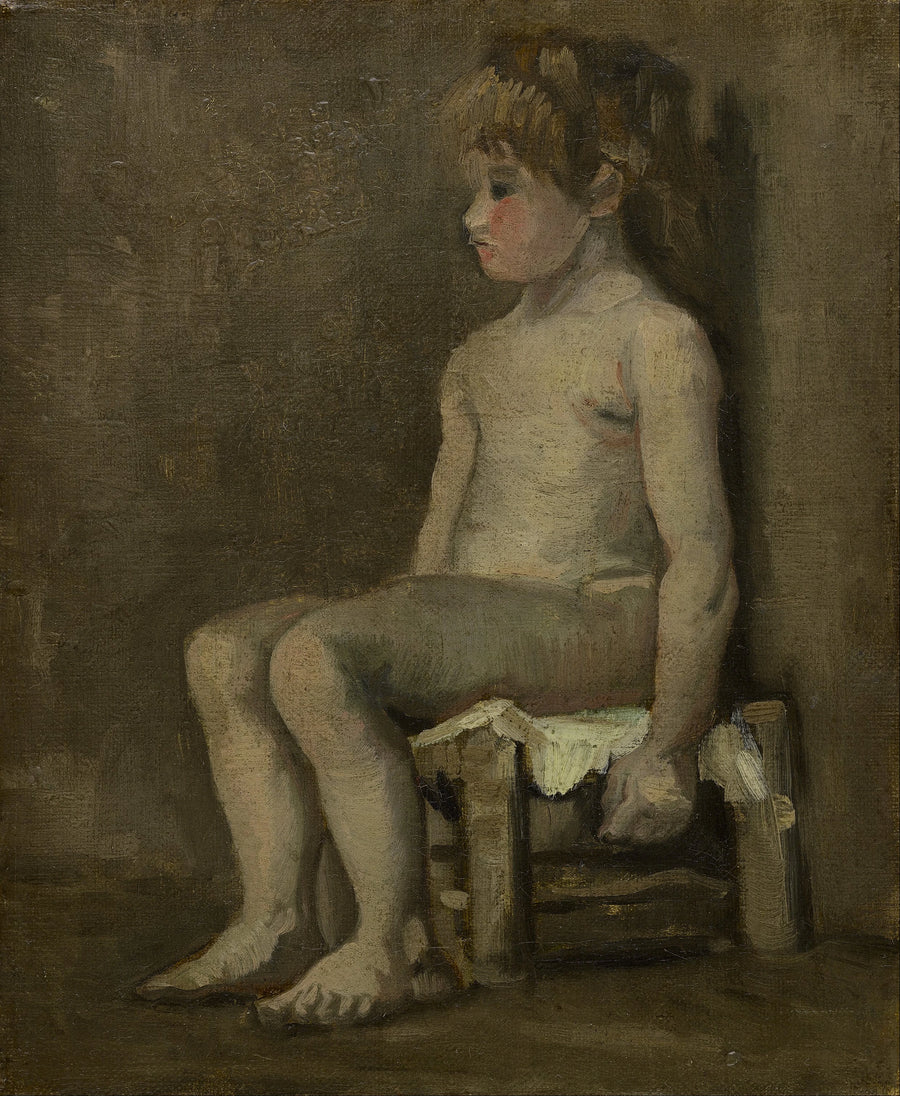 Ragazza nuda, seduta - Vincent van Gogh