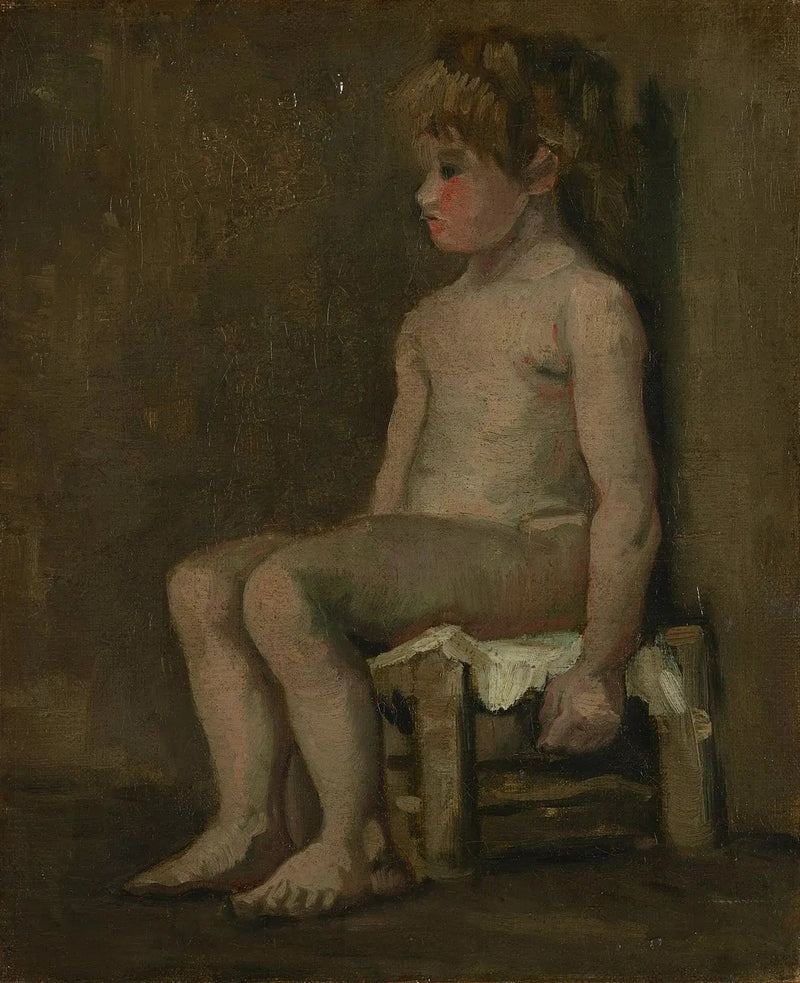 Ragazza nuda, seduta - Vincent van Gogh