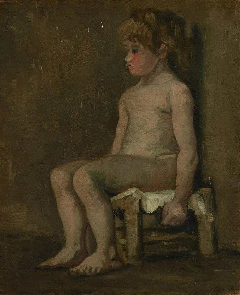 Ragazza nuda, seduta - Vincent van Gogh