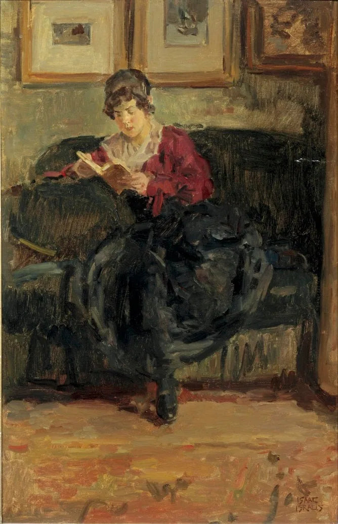 ragazza che legge - Isaac Israel