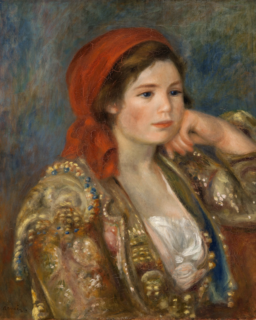 Ragazza con giacca spagnola - Pierre-Auguste Renoir