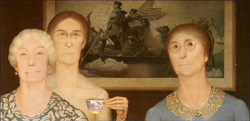 Filles de la Révolution - Grant Wood