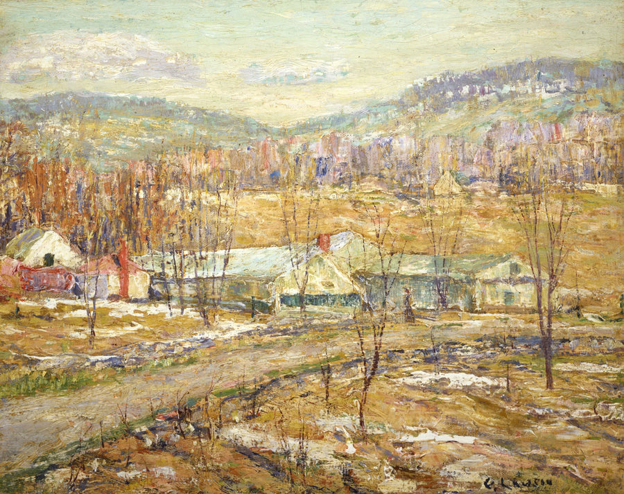 Fine dell'inverno - Ernest Lawson