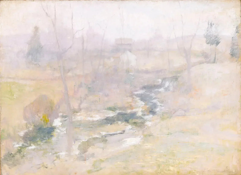 Fine dell'inverno - John Henry Twachtman