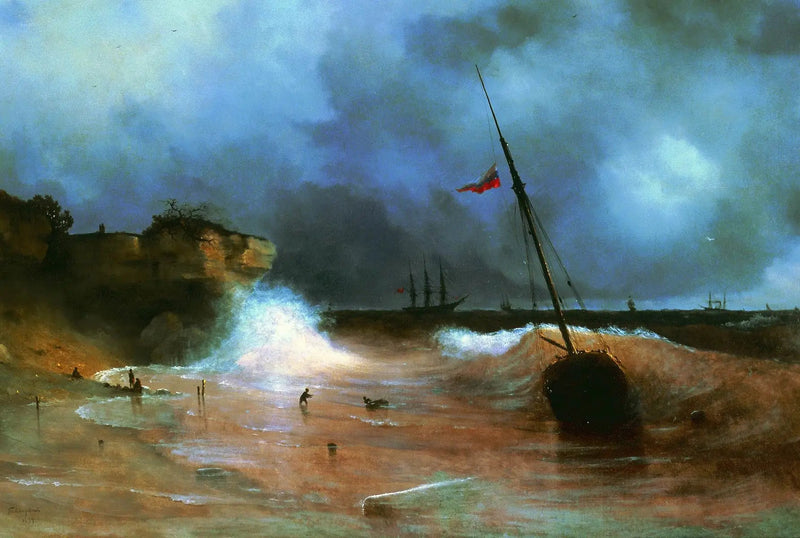 Fine della tempesta - Ivan Aïvazovski