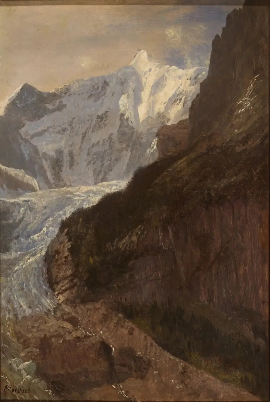 Finsterhorn - Albert Bierstadt