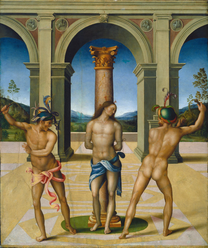 La Flagellazione di Cristo - Bachiacca