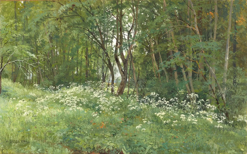 Fiori ai margini della foresta - Ivan Chichkine