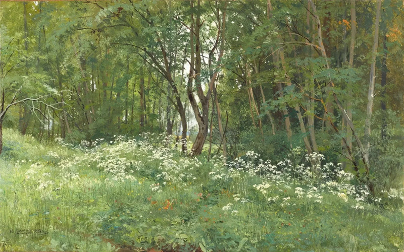 Fiori ai margini della foresta - Ivan Chichkine