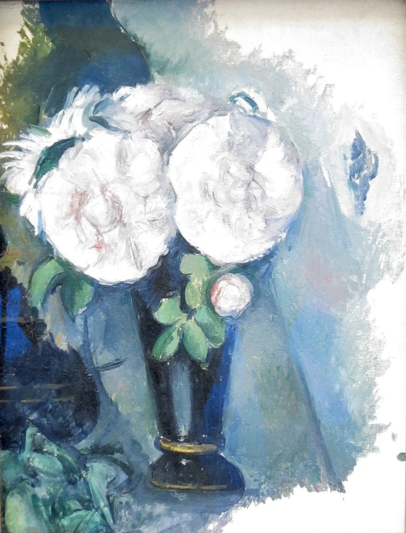 Fiori in un vaso blu - Paul Cézanne