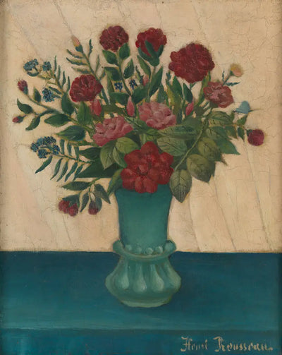 Fleurs dans un vase - Henri Rousseau - Alpha Reproduction
