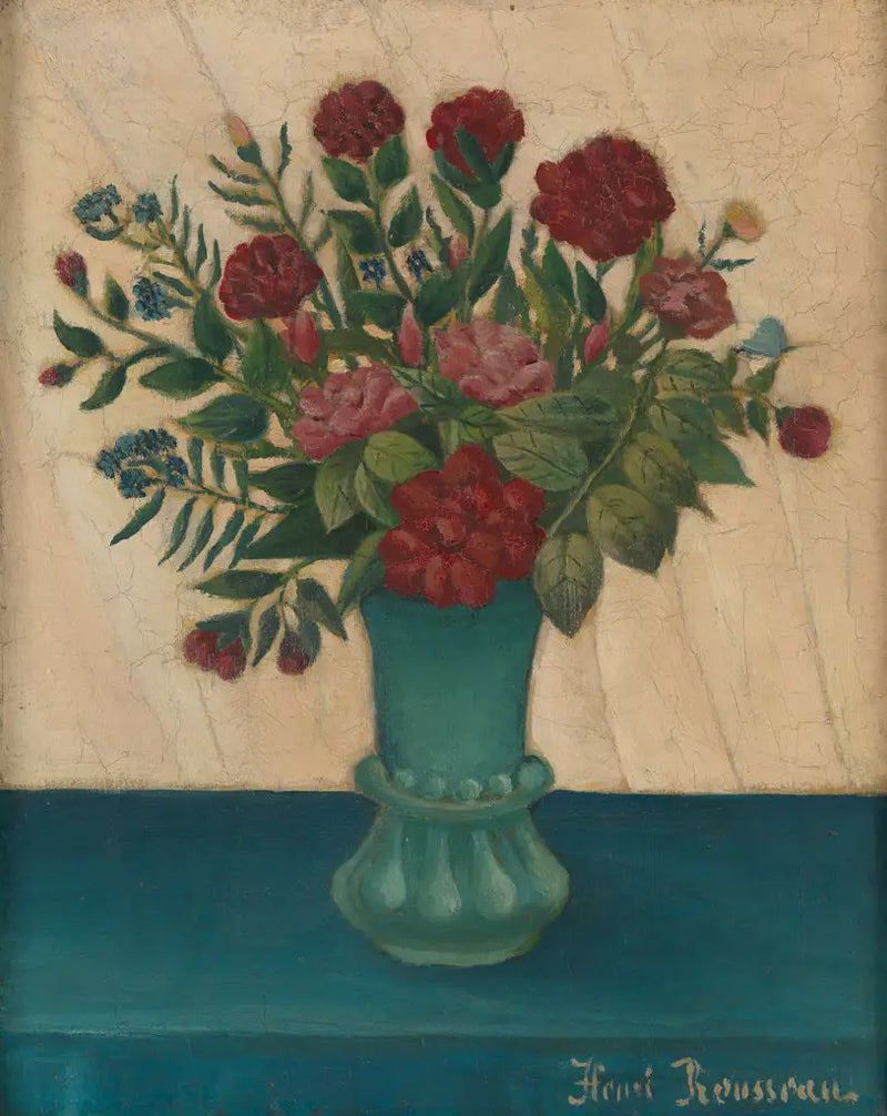 Fiori in un vaso - Henri Rousseau