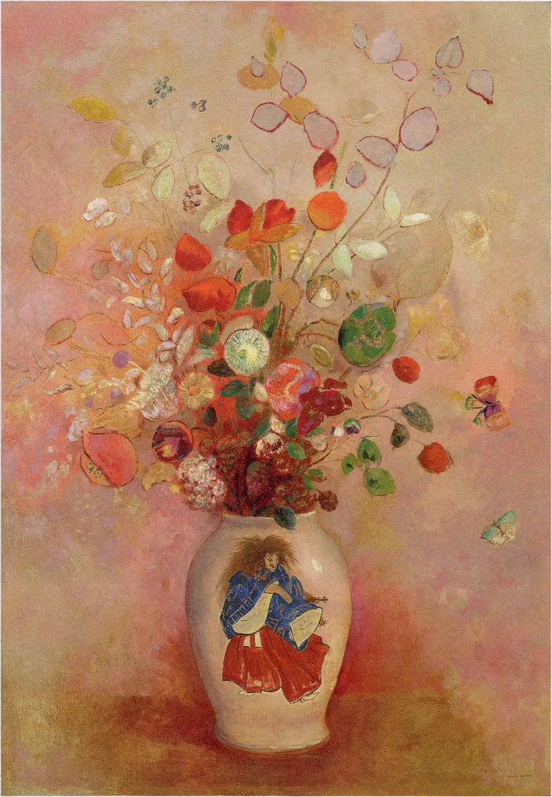 Fiori in un vaso giapponese - Odilon Redon