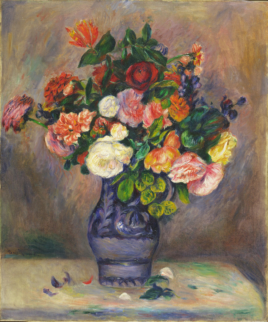 Fiori in un vaso - Pierre-Auguste Renoir