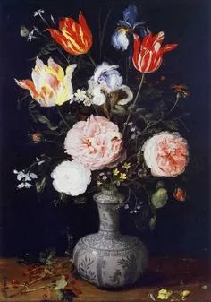 Fleurs dans un Wanli Kendi - Jan Brueghel l'Ancien image 1 reproduction d’œuvre d’art à l’huile
