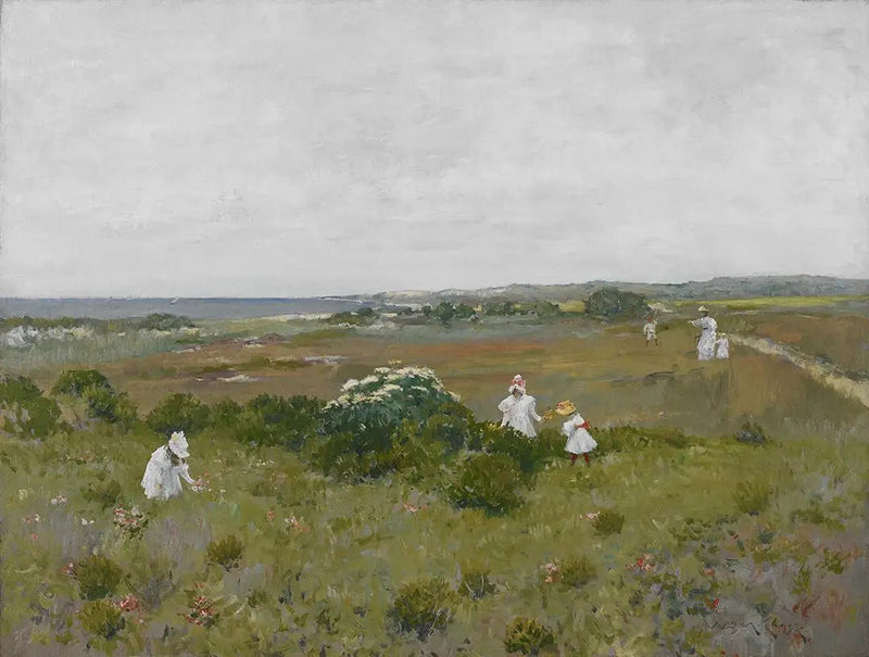 Fiori di riva del mare - William Merritt Chase