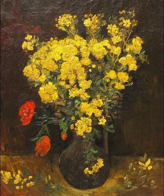 Fiori di papavero - Vincent van Gogh