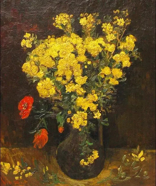 Fiori di papavero - Vincent van Gogh