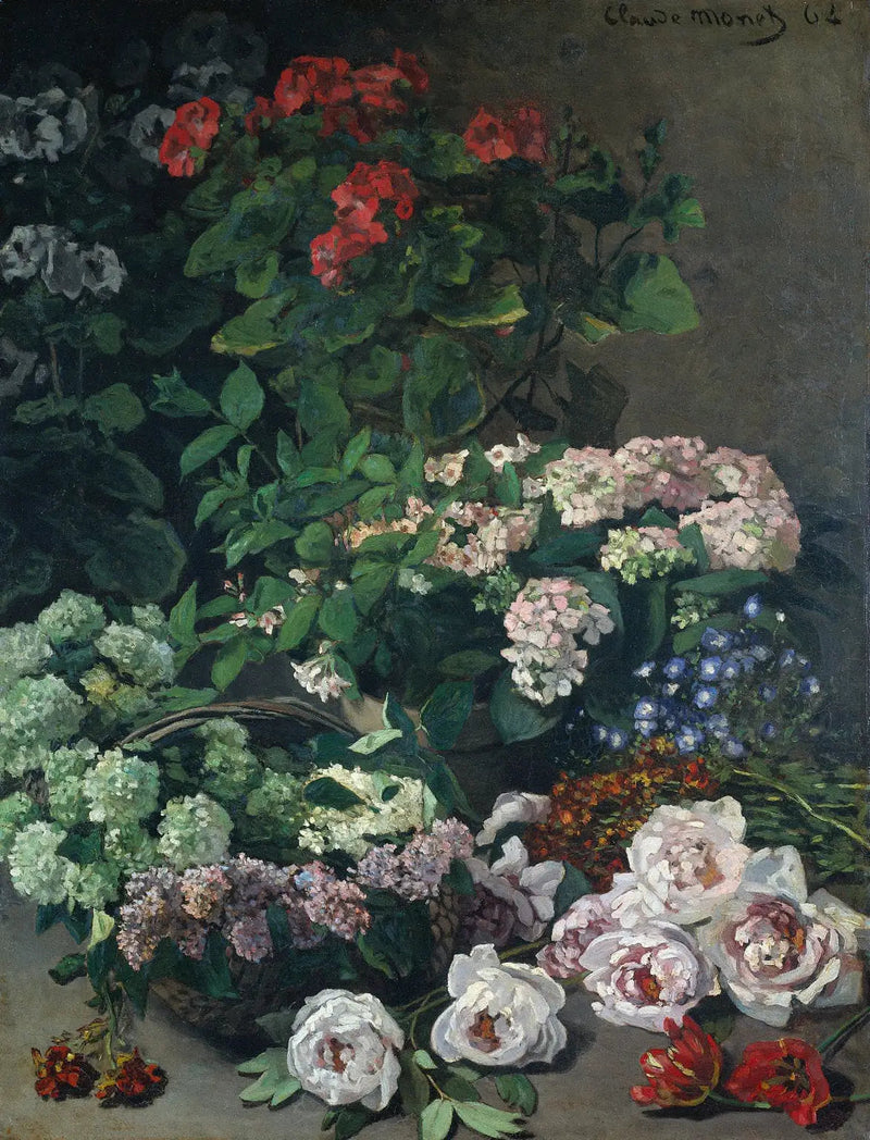Fiori di primavera - Claude Monet