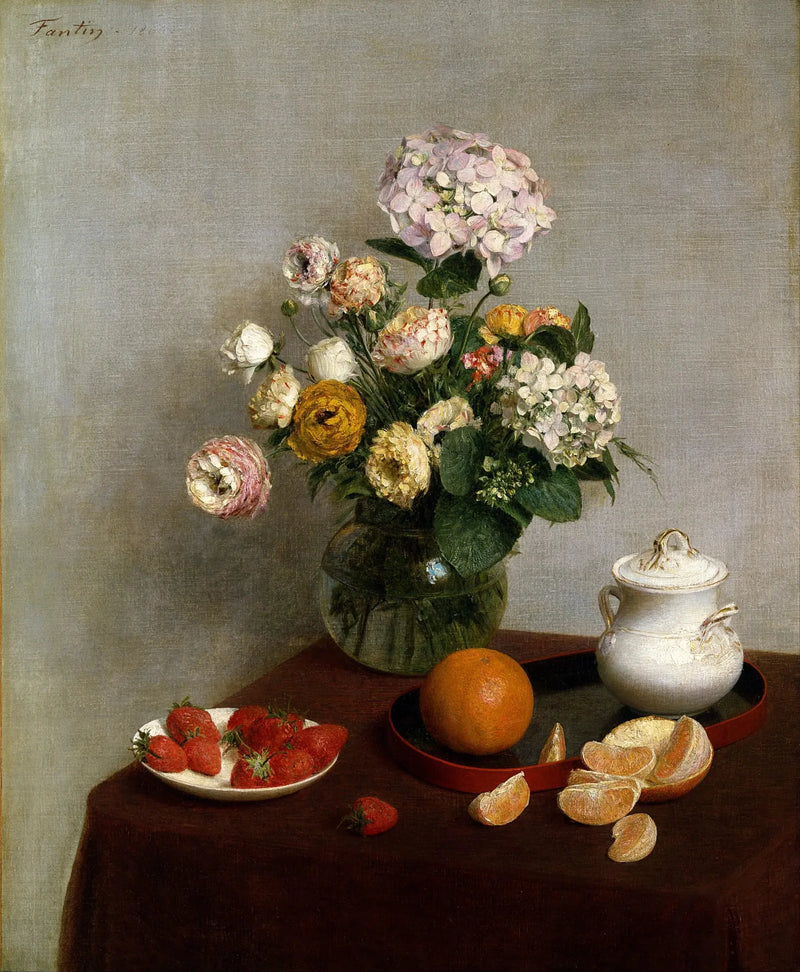 Fiori e frutti - Henri Fantin-Latour