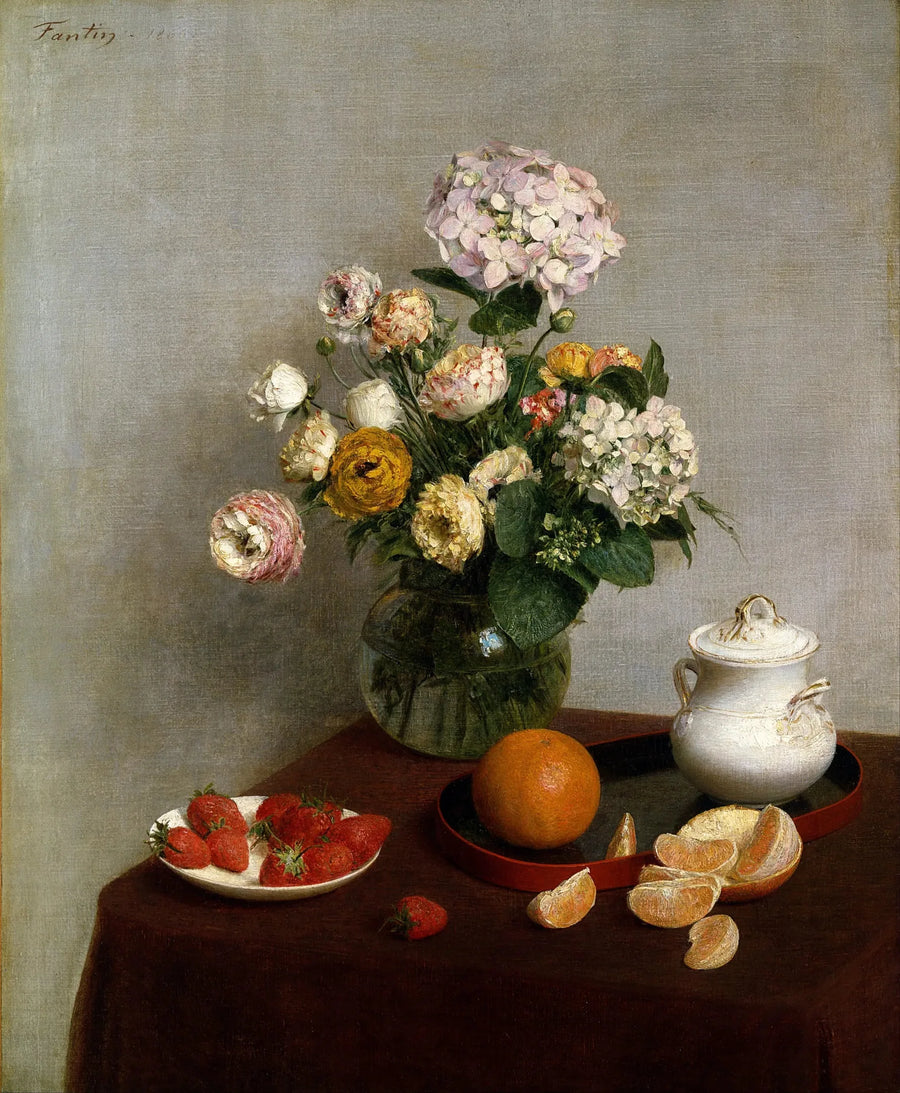 Fiori e frutti - Henri Fantin-Latour