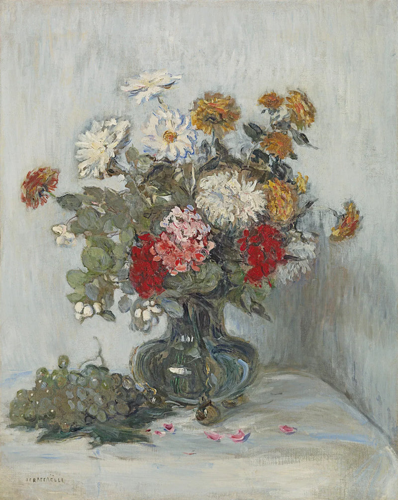 Fiori e uva - Jean-François Raffaello