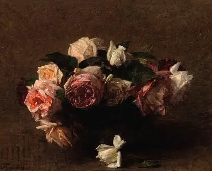 Fiori rosa (Rosario) - Henri Fantin-Latour