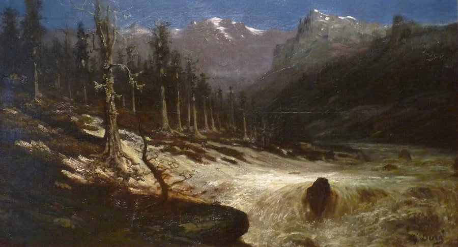Fiume delle Alpi - Gustave Doré